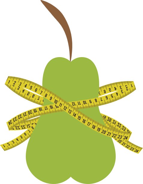 梨米水果食品设计图片下载