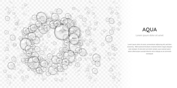 抽象泡沫水泡隔离上图片下载