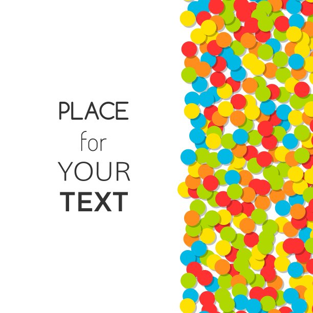 节日背景用五彩缤纷的彩纸和图片下载