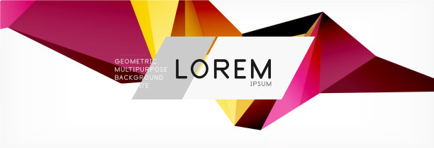 3d卡在光的背景抽象三角形图片下载