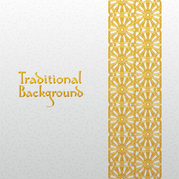抽象背景与传统装饰图片下载