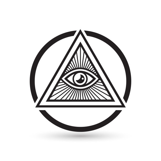 黑色金字塔埃及图标简单的旅游图片下载