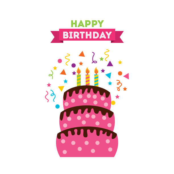 生日蛋糕庆祝快乐图片下载