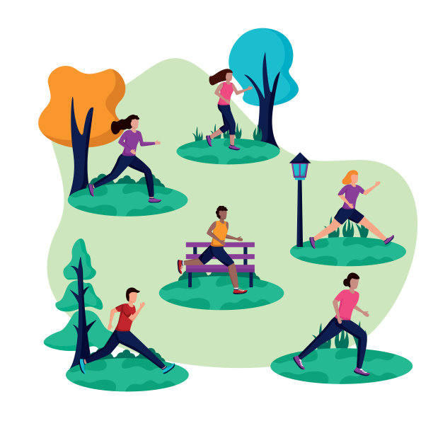 人跑步活动图片下载