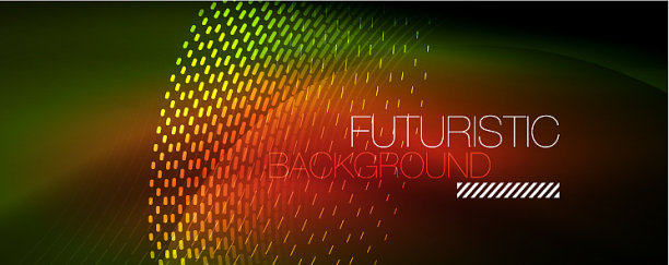 数字流动波粒子抽象背景图片下载