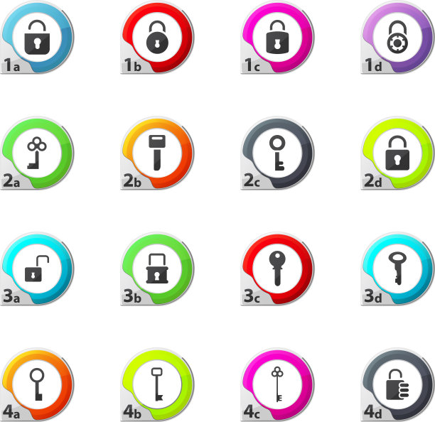 锁定和键图标设置图片下载