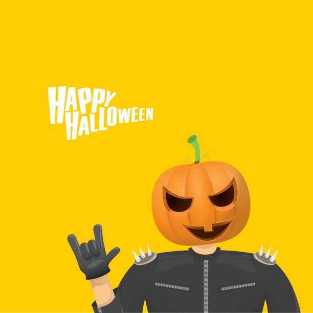 万圣节快乐贺卡图片下载