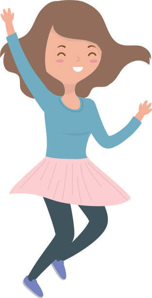 少女卡通设计图片下载