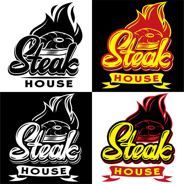 为牛排馆设置模板图片下载