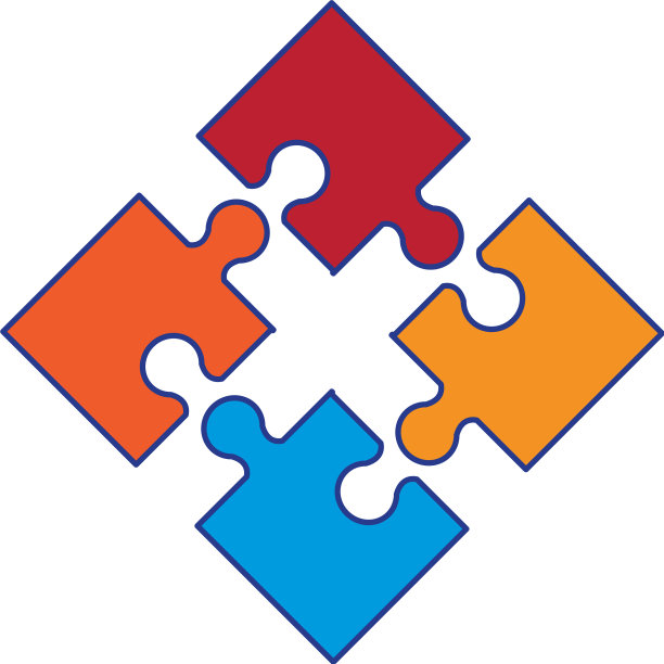 卡通拼图图标图片下载