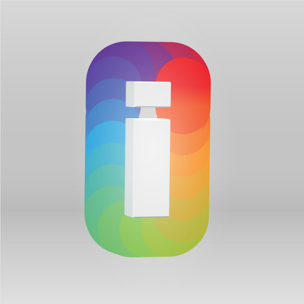 3d字符从一个字体与彩色图片下载