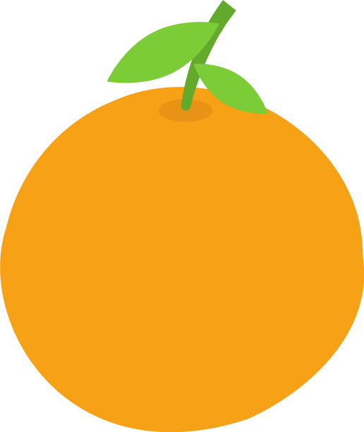 柑橘类食品图标可编辑图片下载