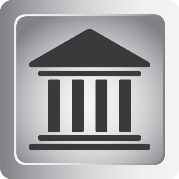 会徽形状银行图标图片下载