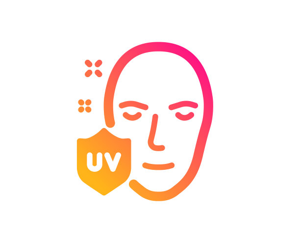 紫外线防护图标护肤标志图片下载