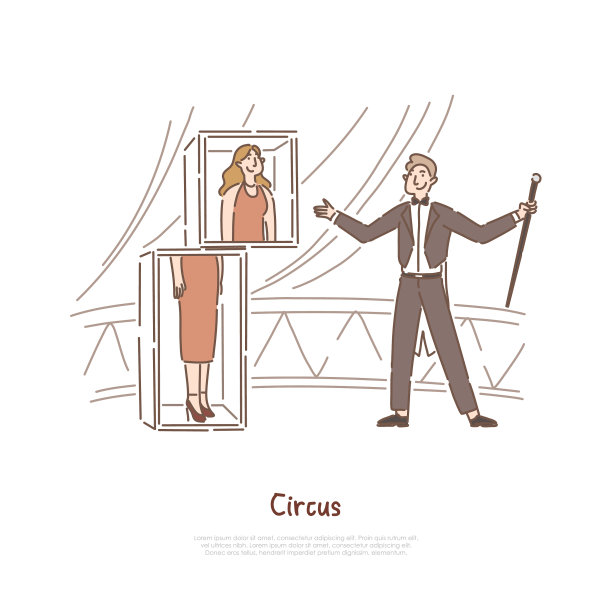 展示魔术的魔术师图片下载