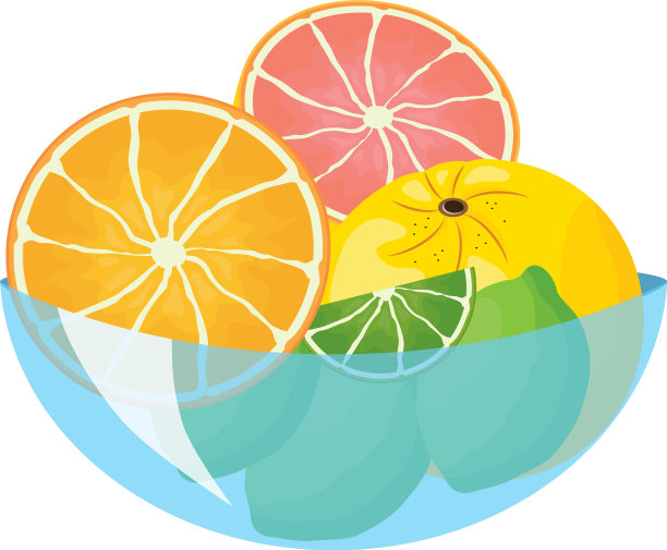 热带水果设计图片下载