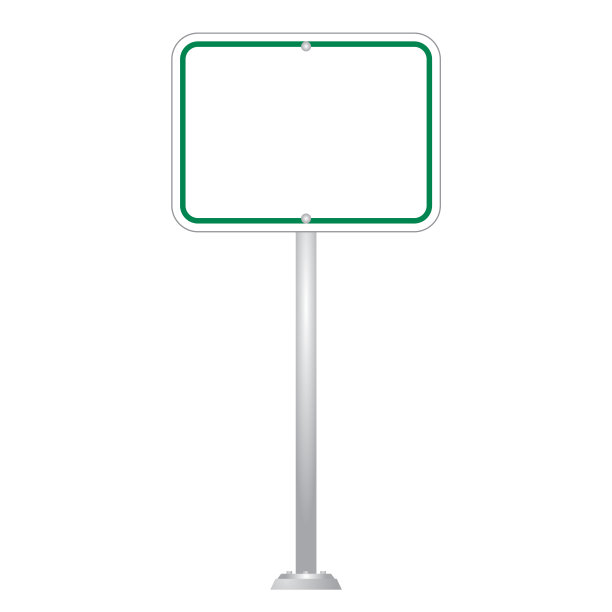 空白路牌图片下载