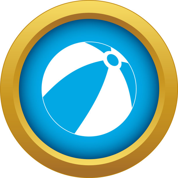 球为孩子们玩图标蓝色图片下载