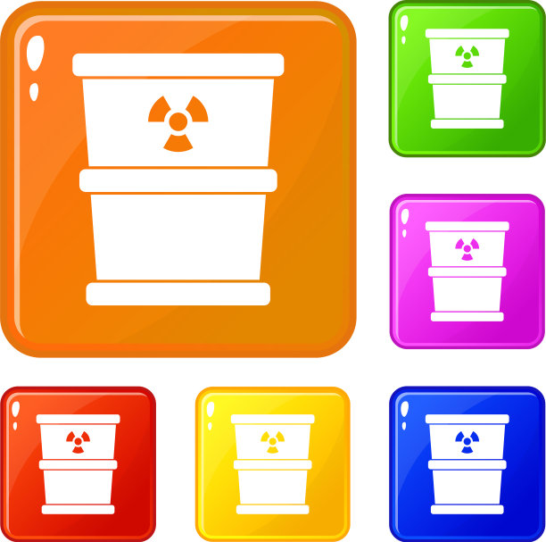 垃圾桶图标设置颜色图片下载