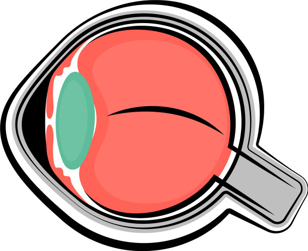 人切眼睛彩色素描图片下载