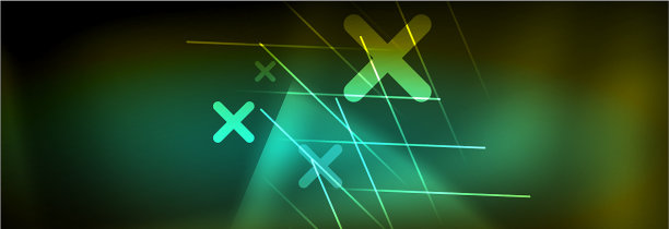 摘要霓虹灯发光光背景暗图片下载