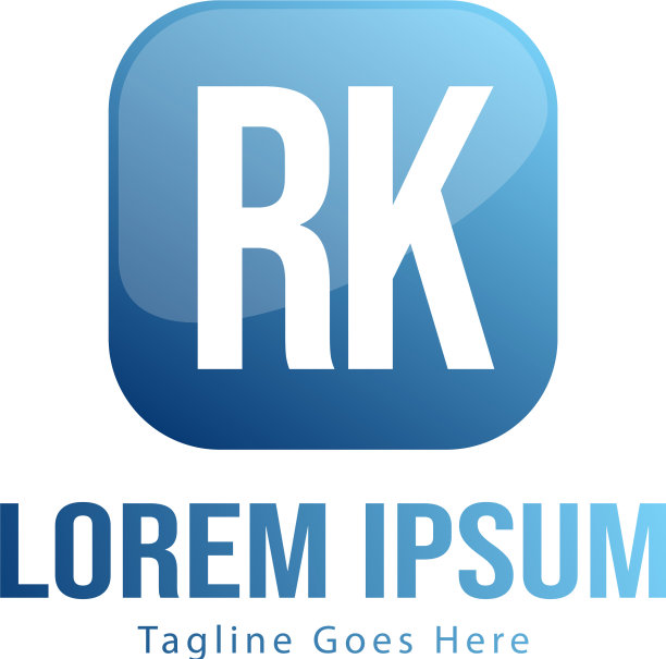 初始的rk标志模板与现代框架图片下载
