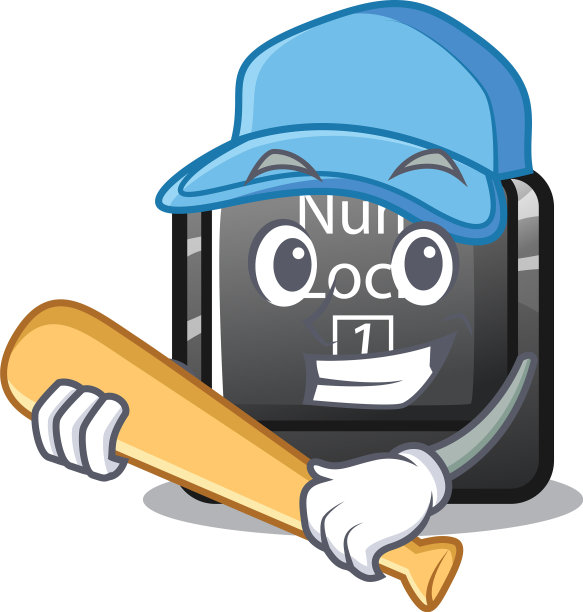 打棒球用数字锁隔离图片下载