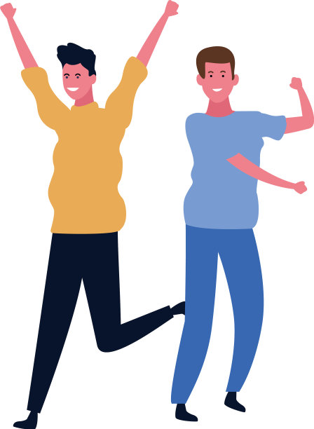 男性朋友玩得开心图片下载