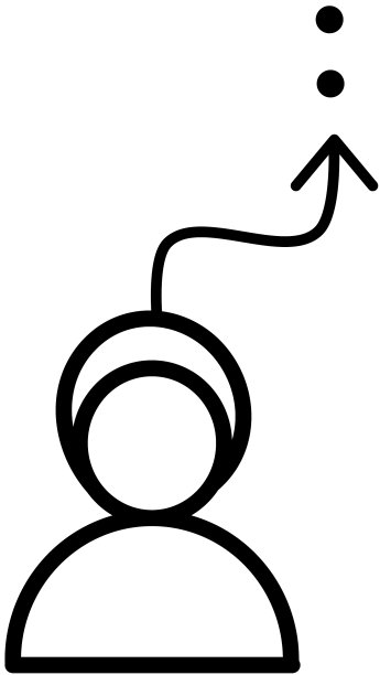 图标人物和方向移动箭头图片下载