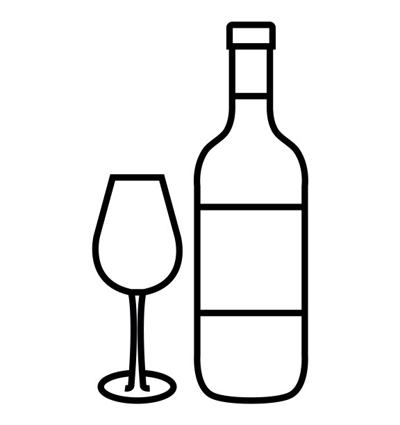 最佳葡萄酒瓶图标图片下载