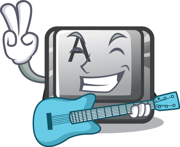 用吉他按键a在角色电脑上图片下载