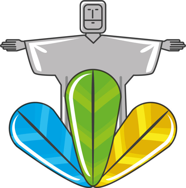 有羽毛的科尔科瓦多基督纪念碑图片下载