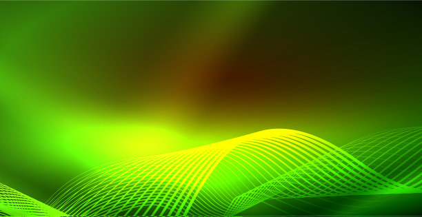 霓虹灯波背景图片下载