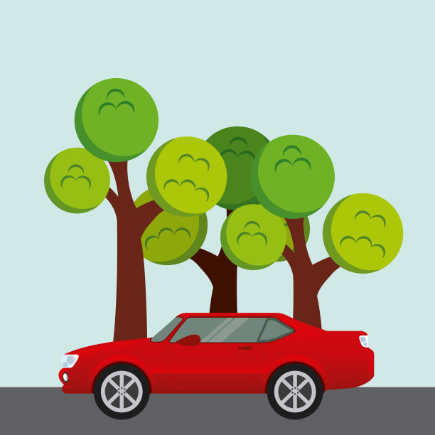 汽车保险概念图标图片下载