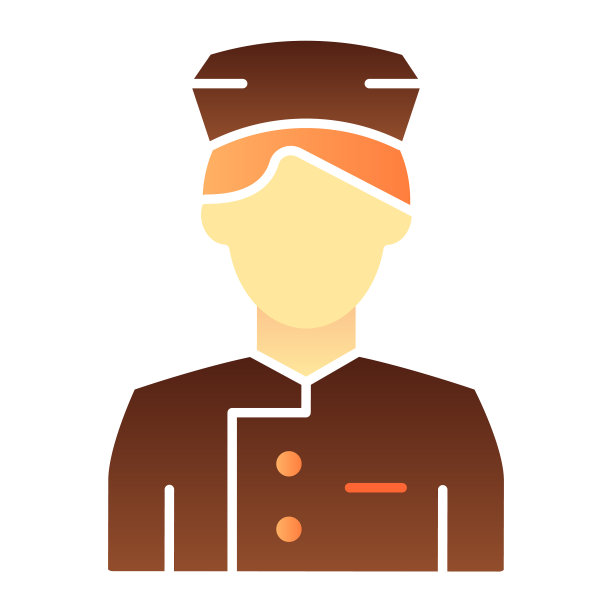 礼宾台图标管家颜色图标时尚图片下载