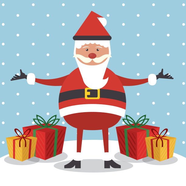 雪花圣诞快乐的形象图片下载