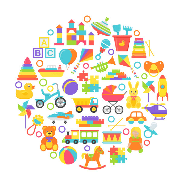 Batoys卡在圆概念在平面设计c图片下载