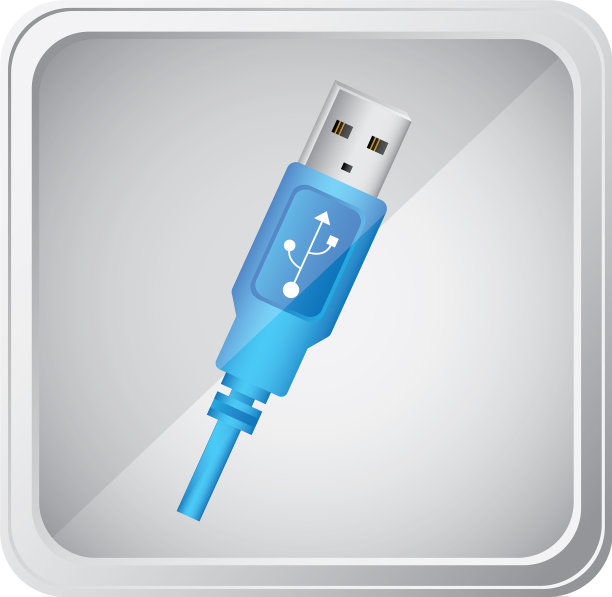 会徽蓝色垂柱图标图片下载