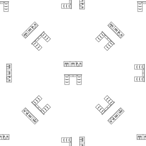 办公桌面图案无缝衔接图片下载