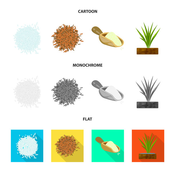 作物与生态标志的设计集图片下载