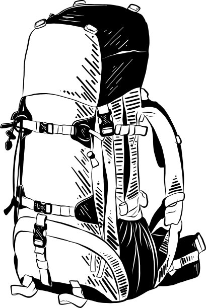 用于海报装饰和印刷的雕刻风格图片下载