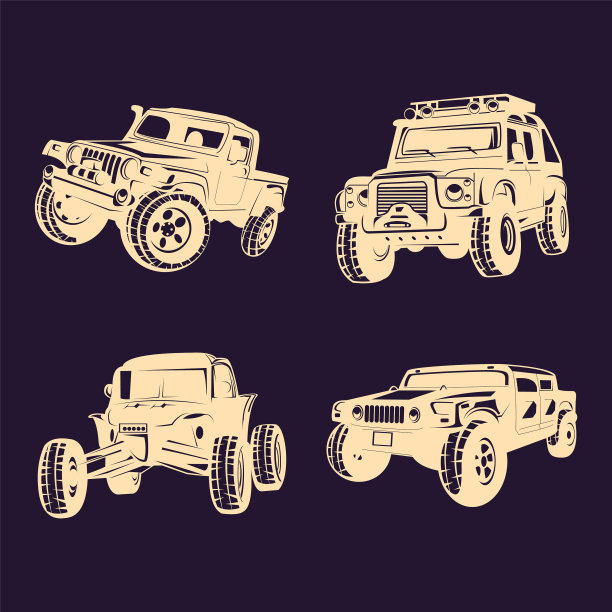 设定越野车标志设计越野化极致图片下载