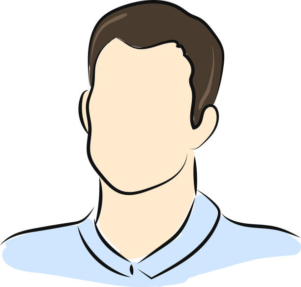 白底上的帅哥图片下载