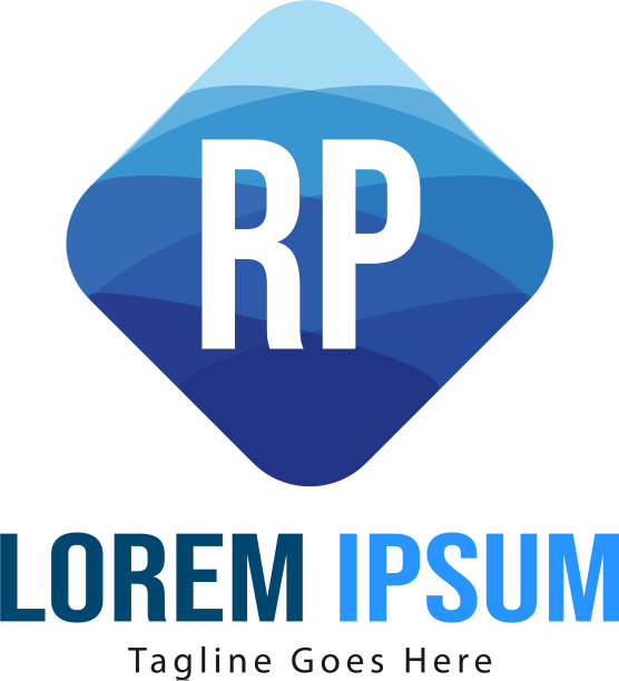 初始的rp标志模板与现代框架图片下载