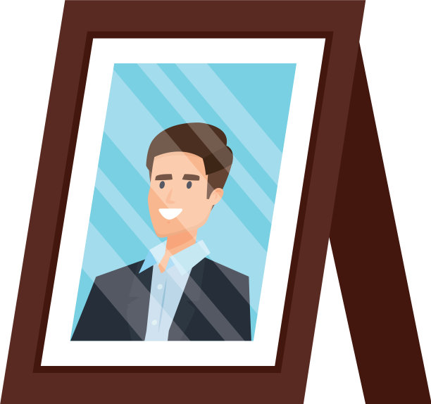 优雅商人画像图片下载