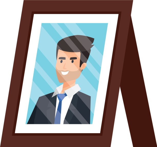 优雅商人画像图片下载