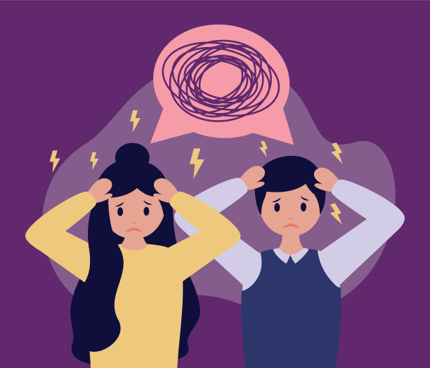 人精神障碍，心理抑郁图片下载