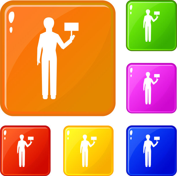 男人图图标设置颜色图片下载