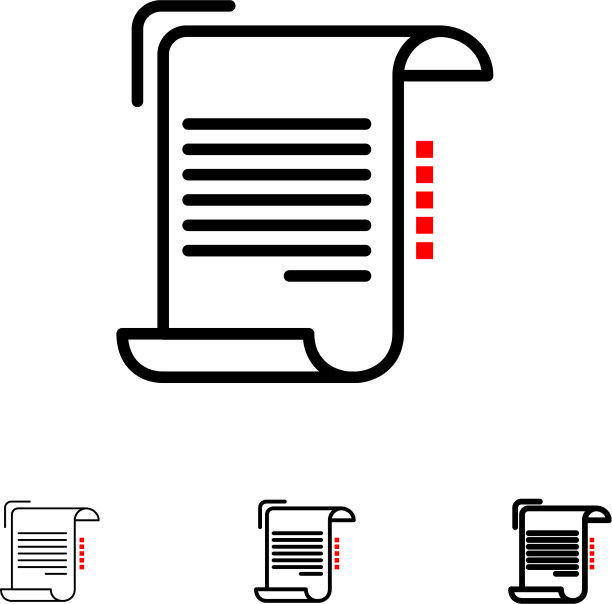 文件报告备注粗体和纸张指引图片下载