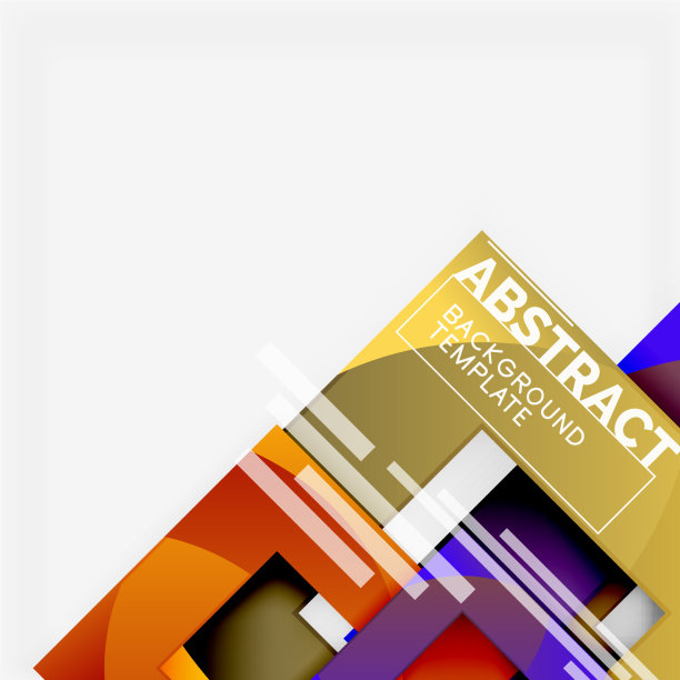 现代几何抽象背景图片下载